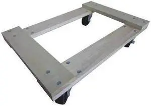 ZORO SELECT 9EYT6 Genrl Purps Dolly,900lb,24x16 In.