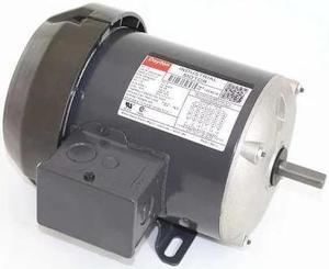 DAYTON 10C901 Three-Phase General Purpose Motor, 1/2 HP, 48 Frame, 208-230/460V
