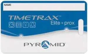 PYRAMID 42454 Proximity Badge,Blue/White,PK15