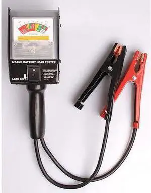 WESTWARD 22YM06 Battery Tester,Analog,50 to 125A,Low Res