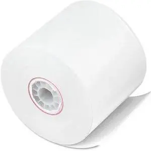 ICONEX 8677 Impact Bond Paper Rolls, 2.25 x 150 ft, White, PK100