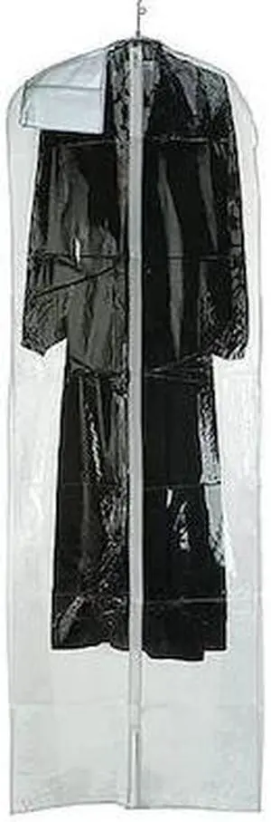 Econoco BWP72 4 Gauge Vinyl With Center Zipper, Side Gusset And Hanging Document Pocket