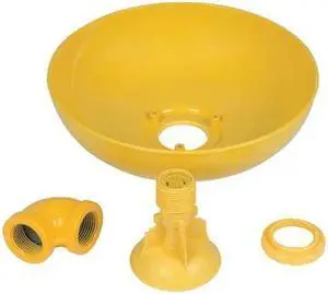 BRADLEY S24-195 Plastic Showerhead, 10 In Dia