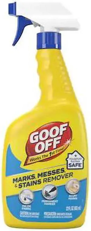 GOOF OFF FG659WM Heavy Duty Remover Degreaser, 22 Oz Trigger Spray Bottle,