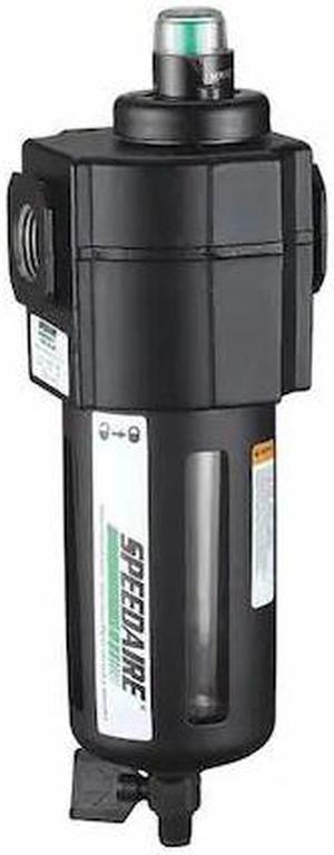 SPEEDAIRE 4ZL44 Pneumatic Oil Filter,3/8 In. NPT,20 cfm