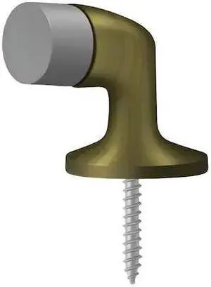 DELTANA FDB138U5 Floor Door Bumper 1-3/8" Antique Brass