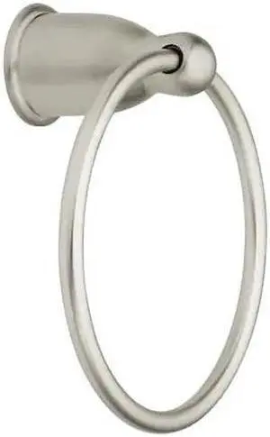 MOEN YB8086SN Mason Towel Ring Satin Nickel