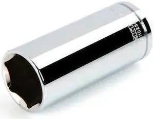 TEKTON SHD23025 1/2 Inch Drive x 1 Inch Deep 6-Point Socket