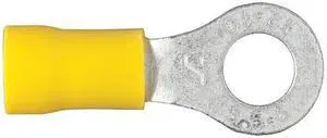 CURT 59534 Ring Terminals,12-10 Wre,1/4" Stud,PK100