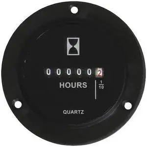 BUYERS PRODUCTS B40B45 10-80 VDC Hour Meter