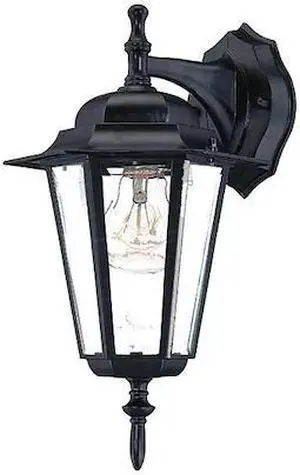 ACCLAIM LIGHTING 6102BK Wall Light,Matte Black,1-Light ACCLAIM LIGHTING 6102BK Wall Light,Matte Black,1-Light