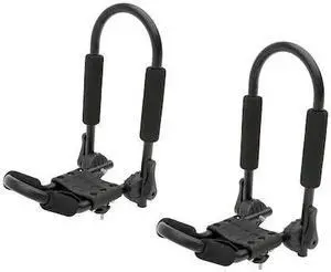CURT 18320 Aluminum Roof Rack Kayak Holders