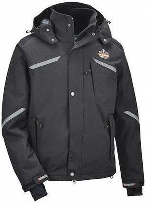 N-FERNO 6466 Thermal Jacket,Black,Small