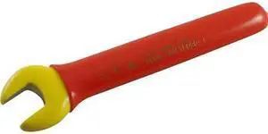 GRAY TOOLS E08-I 1000V Insulated Open End Wrench, 1/4", 1000V Insulated
