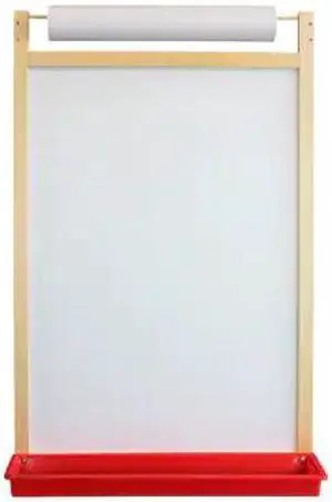 CRESTLINE PRODUCTS 17401 24 x 36 Magnetic Dry Erase Wall Easel with Paper Roll