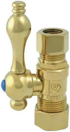 VINTAGE CC44452 CC44452 5/8" OD Comp X 1/2" OD Comp Straight Shut-Off Valve
