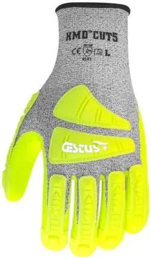 CESTUS 3006 2XL Work Gloves , HMD Cut5 #3006 PR 2XL