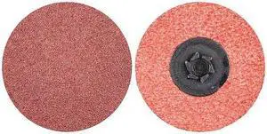 MERIT 69957399781 Quick Change Disc,AlO,2in,150G,TP,PK100