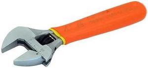 GRAY TOOLS 65304-I 4" Heavy Duty Adjustable Wrench, 1000V Insulated