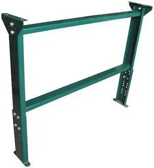 ZORO SELECT 2WJL3 Conveyor H-Stand,25-1/4to37-1/4In,21BF