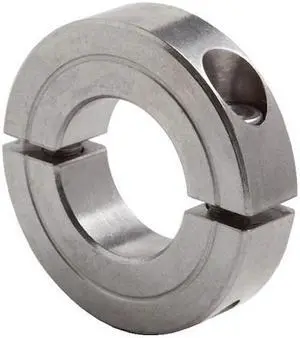 GLOBAL GH2C-293-SS GH2C-293-SS Two-Piece Clamping Collar Recessed Screw