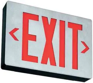 LITHONIA LIGHTING LENY 3 R EL ACUITY LITHONIA Cast Aluminum LED Exit Sign/