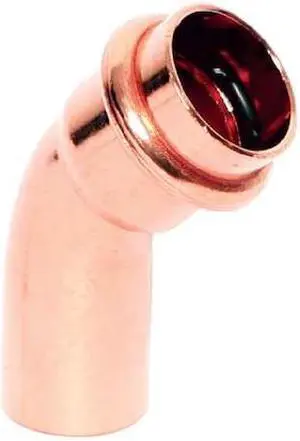 LEGEND VALVE 450-067P 1-1/2 COPPER PRESS x FTG 45 EL