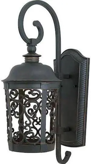 MAXIM 55394BZ Whisper Dark Sky LED 1-Light 10" Wide Bronze Outdoor Wall Sconce