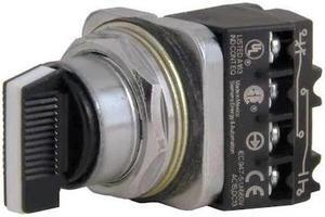 SIEMENS 52SA2CDBA2 Non-Illum Selector Switch,2NO/2NC,3P