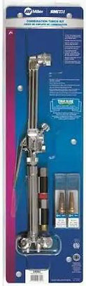 MILLER ELECTRIC 16281 Combination Torch Kit, MC Medium Duty Series, Acetylene,