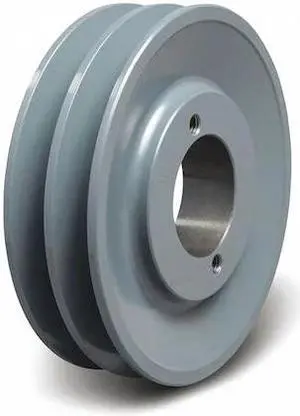 ZORO SELECT 2BK62 1/2 in to 1-1/2 in Quick Detachable Bushed Bore 2 Groove