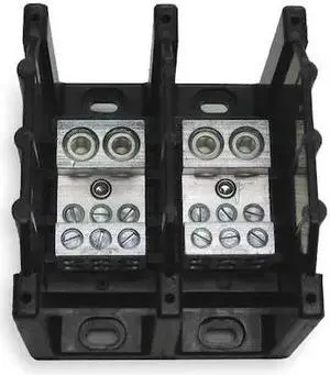 EATON BUSSMANN 16325-2 Pwr Dist Block,350A,2P,600VAC,2P Primary