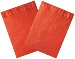 Tyvek TYC912R 9 x 12 in. Red Envelopes - Case of 100