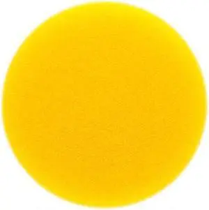 MIRKA MPADYF-6 Foam Polishing Pad 6 X 1 Yellow Flat, PK2