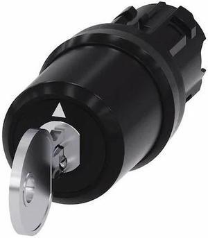 SIEMENS 3SU1000-5BL21-0AA0 Selector Switch Operator,22mm Sz,No Cam