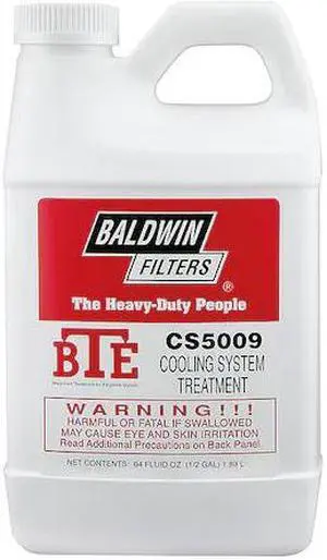 BALDWIN FILTERS CS5009 BTE Coolant System Treatment, 64oz.