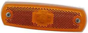 GROTE 47263 Marker Lamp, LED Low Profile,Yellow