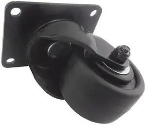 ZORO SELECT 1VJD5 Swivel Plt Cstr, Polypropylene, 3in, 500 lb
