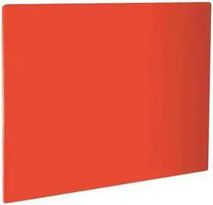 CRESTWARE PCB1824R Cutting Board,24 in. L,Red,Polyethylene