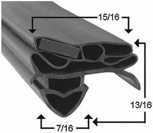 TRUE MANUFACTURING 811135 Door Gasket,25-3/4" x 54-5/8"