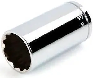 TEKTON SHD23330 1/2 Inch Drive x 30 mm Deep 12-Point Socket
