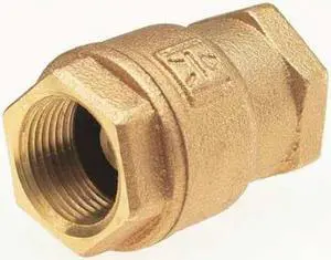 MILWAUKEE VALVE UP548T 3/4 3/4" Threaded Low Lead Bronze Spring Check Valve