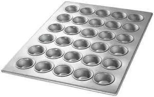 CHICAGO METALLIC 45195 Mini Muffin Pan,30 Moulds