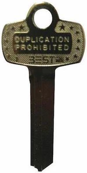 BEST 1A1TB1KS473KS800NKW Key Blank,BEST Lock,Standard,TB Keyway