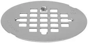 ZORO SELECT 133-901 Shower Drain Grid,Snap In,SS