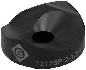GREENLEE 7212SP-2-1/2P Knockout Punch,2-7/8in.,10 ga.,Cutter
