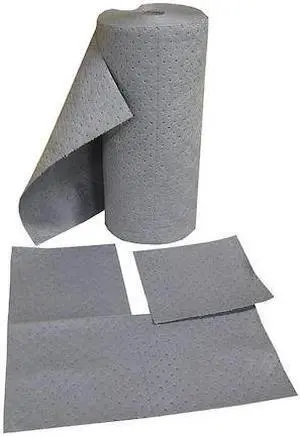 BRADY HT350 Sorbent Roll, Universal, 35 gal Vol Absorbed per Pkg, 30 in x 150