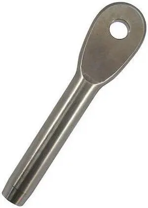 LOOS 668-5X Eye End Fitting,316 S.S,Size 5/32