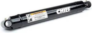 CHIEF 207389 WX Welded Hydraulic Cylinder: 2 Bore x 20 Stroke - 1.125 Rod