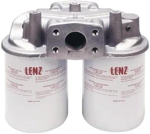 LENZ 221045 Filter Assembly Spin-On,Double 100 Gpm,1 1/2" NPTf Ports,221045 LENZ 221045 Filter Assembly Spin-On,Double 100 Gpm,1 1/2" NPTf Ports,221045